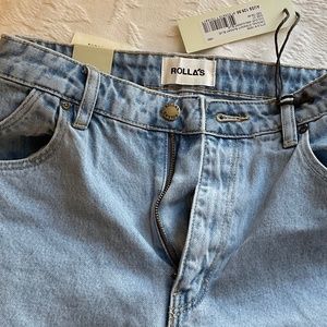ROLLAS Original Straight Sunday Blue NWT